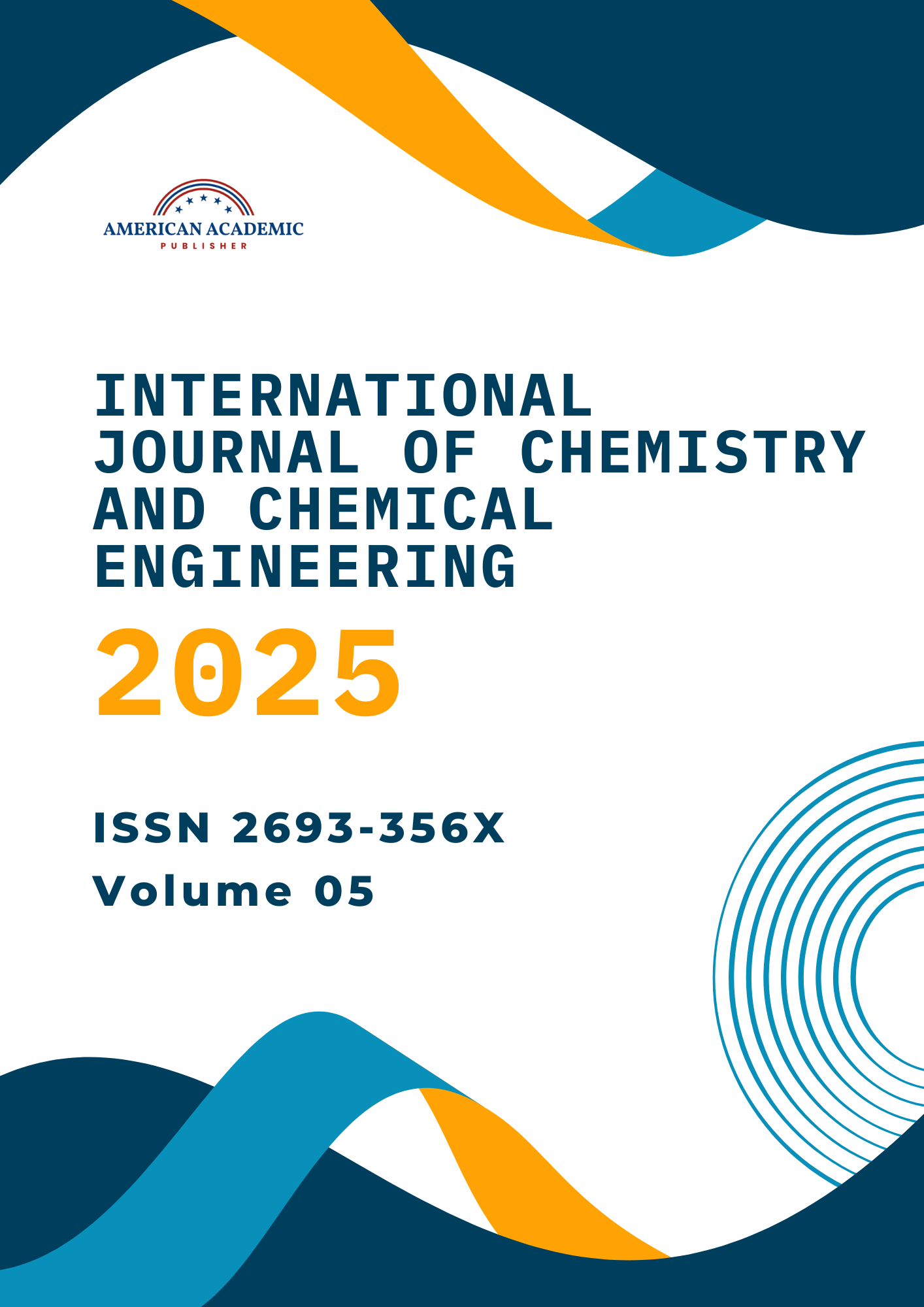 International journal of chemistry and chemical engineering