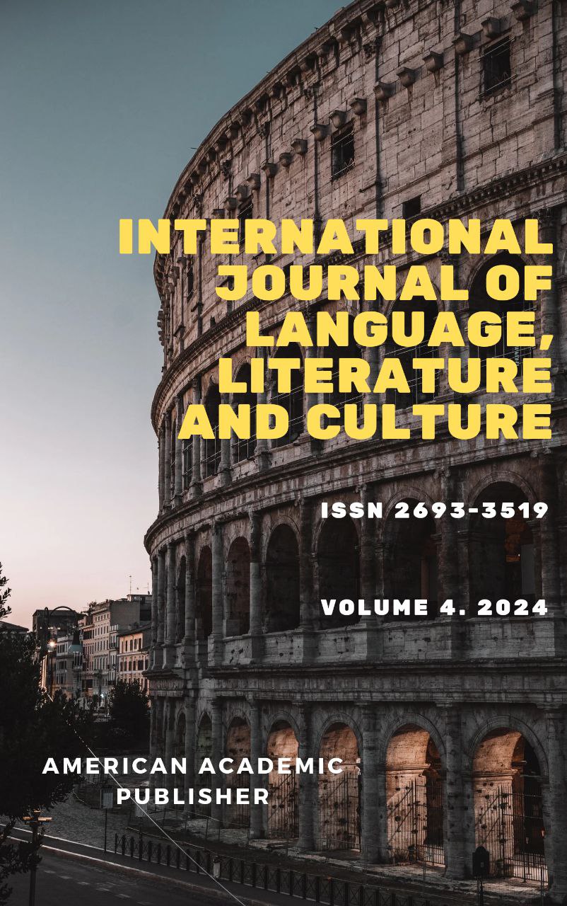 International journal of language, literature and culture 